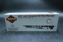 Proto 2000 Series 53'6" AAR Standard 50 Ton Flat Car (HO Scale)