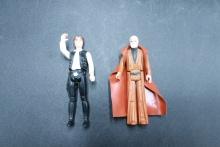 Two 1977 Star Wars Action Figures
