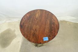 Contemporary Metal & Wood Table