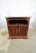 American Drew Cherry Swivel Top Cabinet