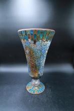 Mosaic Style Vase