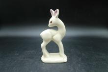 Ceramic Fawn Figurine