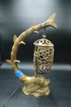 Brass Fish Lamp