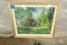 Claude Monet Print "The Pare Monceau"