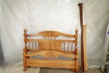 Oak Queen/Full Size Bed