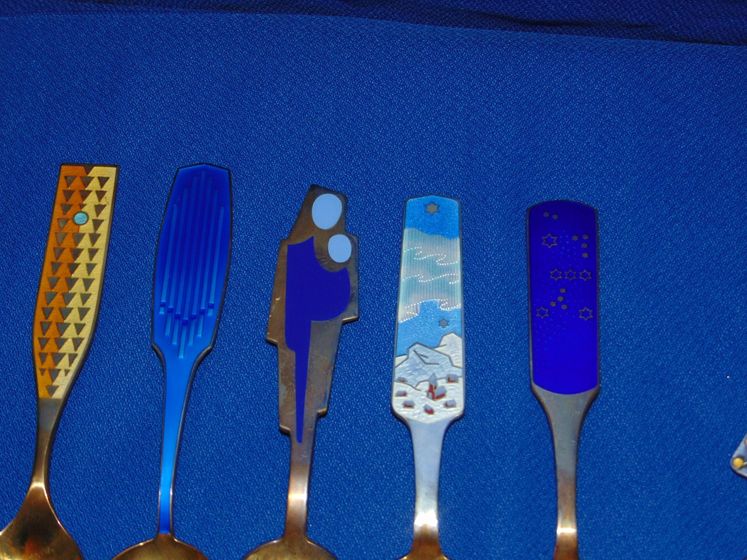 REIZENSTEIN'S STERLING SPOONS 1960 THRU 1969