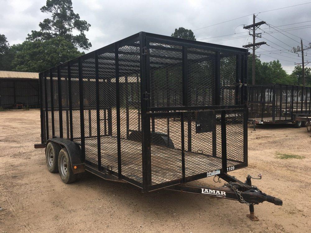 2012 Lamar 16ft Cage Trailer