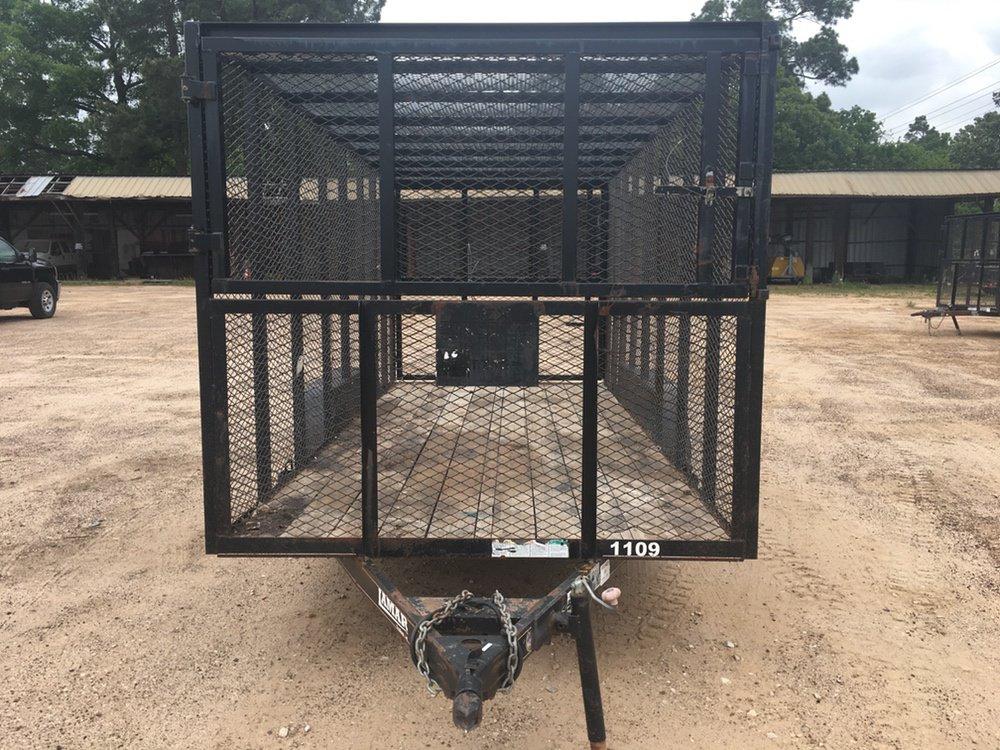 2012 Lamar 16ft Cage Trailer