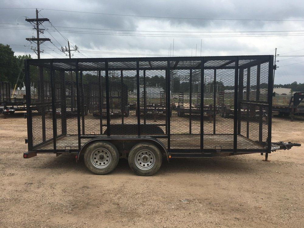 2012 Lamar 16ft Cage Trailer