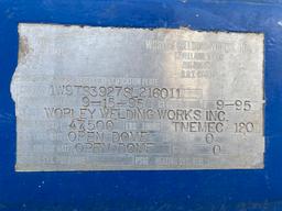 1995 WORLEY WELDING WORKS