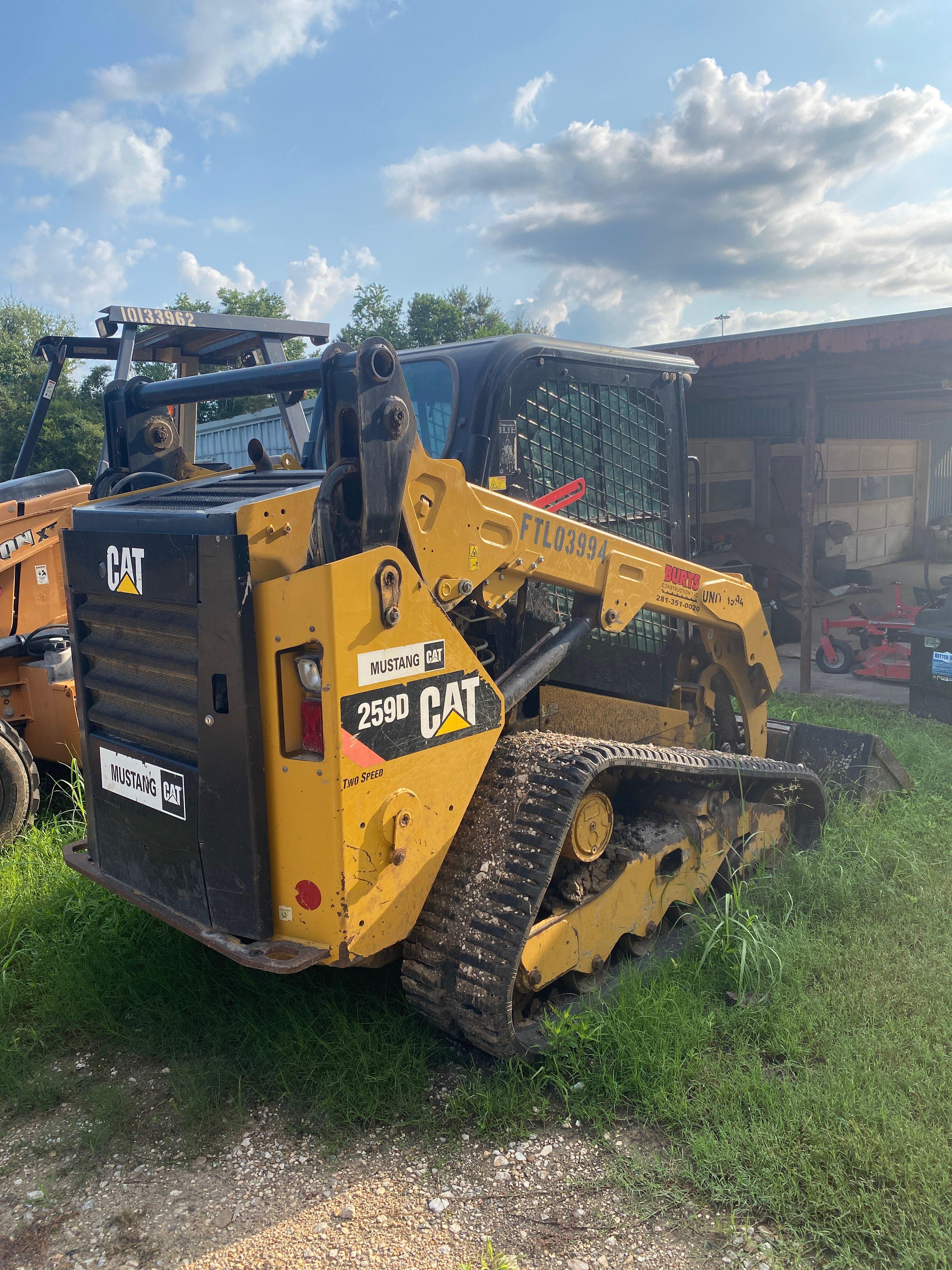 2015  CAT  259D Track Loader