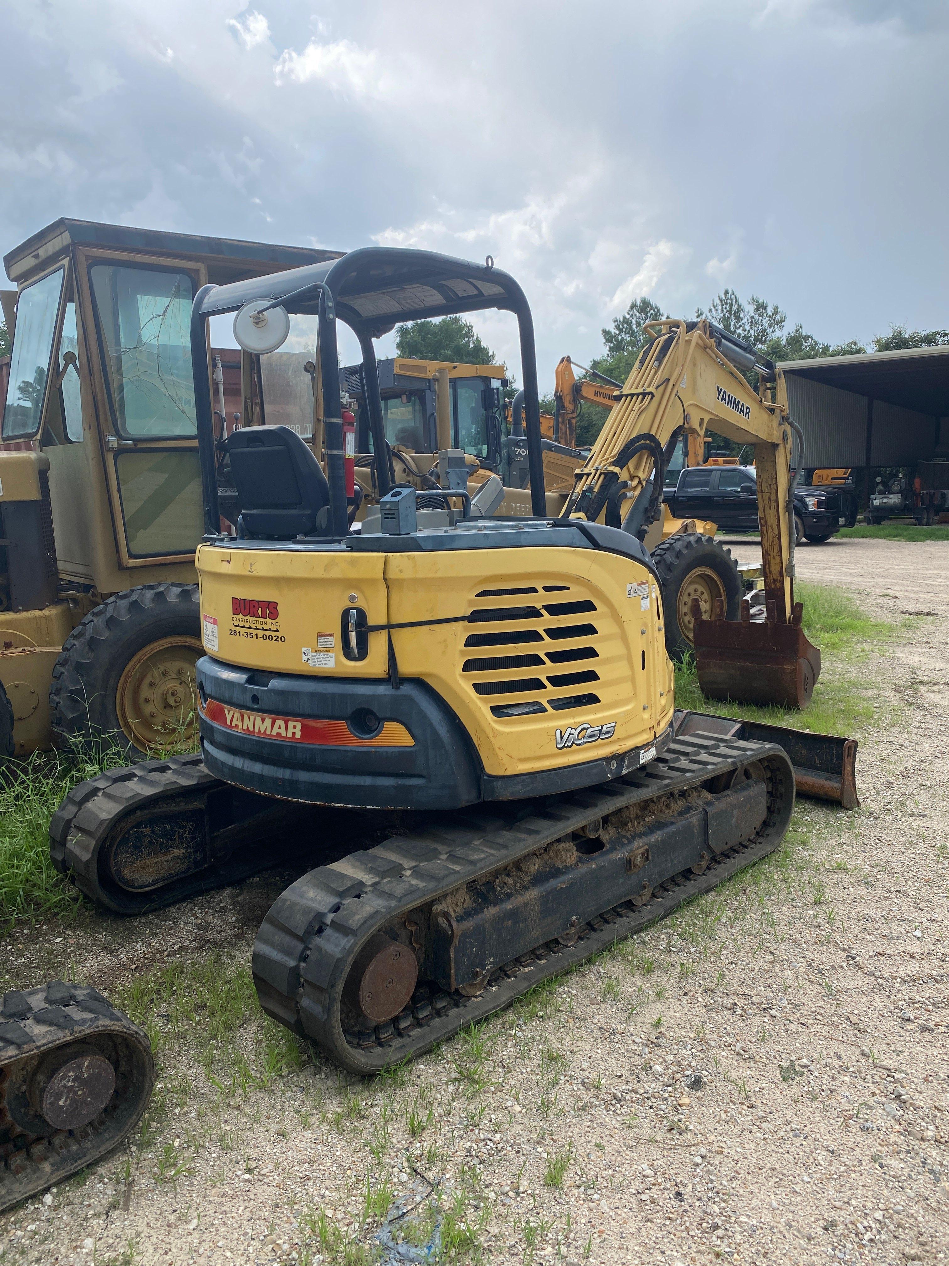 2015  Yanmar  VIO55 Mini Excavator