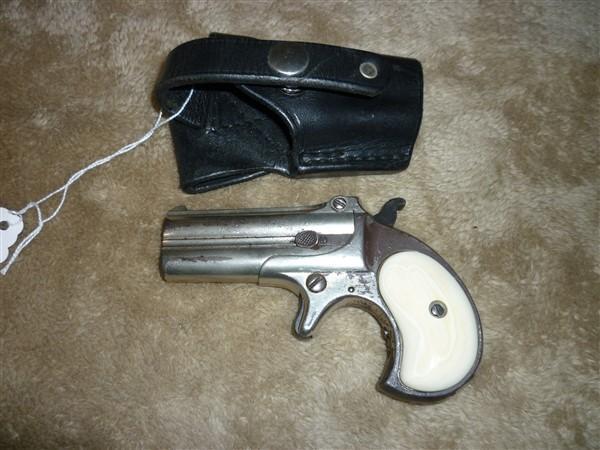 REMINGTON DERRINGER, 41 CAL, OVER/UNDER