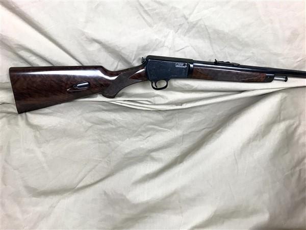 Winchester Model 63 SN#64099 Engraved with a Squirrel and rabbit scene