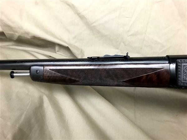 Winchester Model 63 SN#64099 Engraved with a Squirrel and rabbit scene