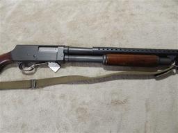 SAVAGE MODEL 520, 12 GA, PUMP, WWII, TRENCH GUN WITH BAYONET LUG