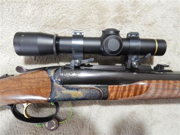 CONNECTICUT SHOTGUN MFG, PROFESSIONAL MODEL, 20 GA RIFLED SLUG GUN, CARVED CHEKCERING DONNIE GEMES,