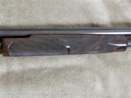 WINCHESTER MODEL 42, ENGRAVED, GOLD INLAID, EXHIBITION GRADE TURKISH WALNUT WOOD, "A" CARVED