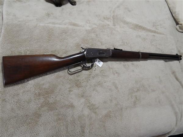 WINCHESTER MODEL 1894, 32-40 CAL, SADDLE RING CARBINE, SN- 863093