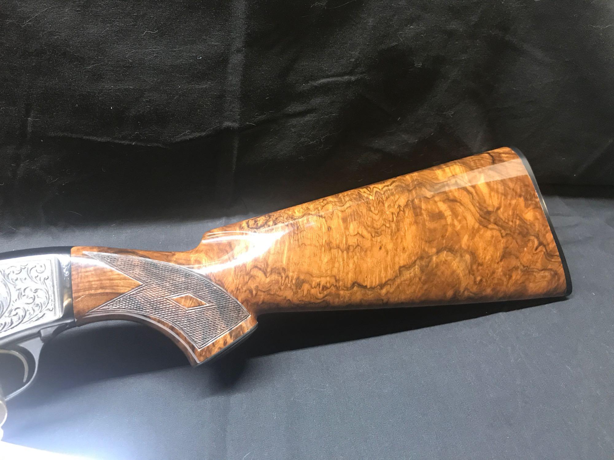 WINCHESTER MODEL 42, 410 GA, ENGRAVED AND GOLD INLAID