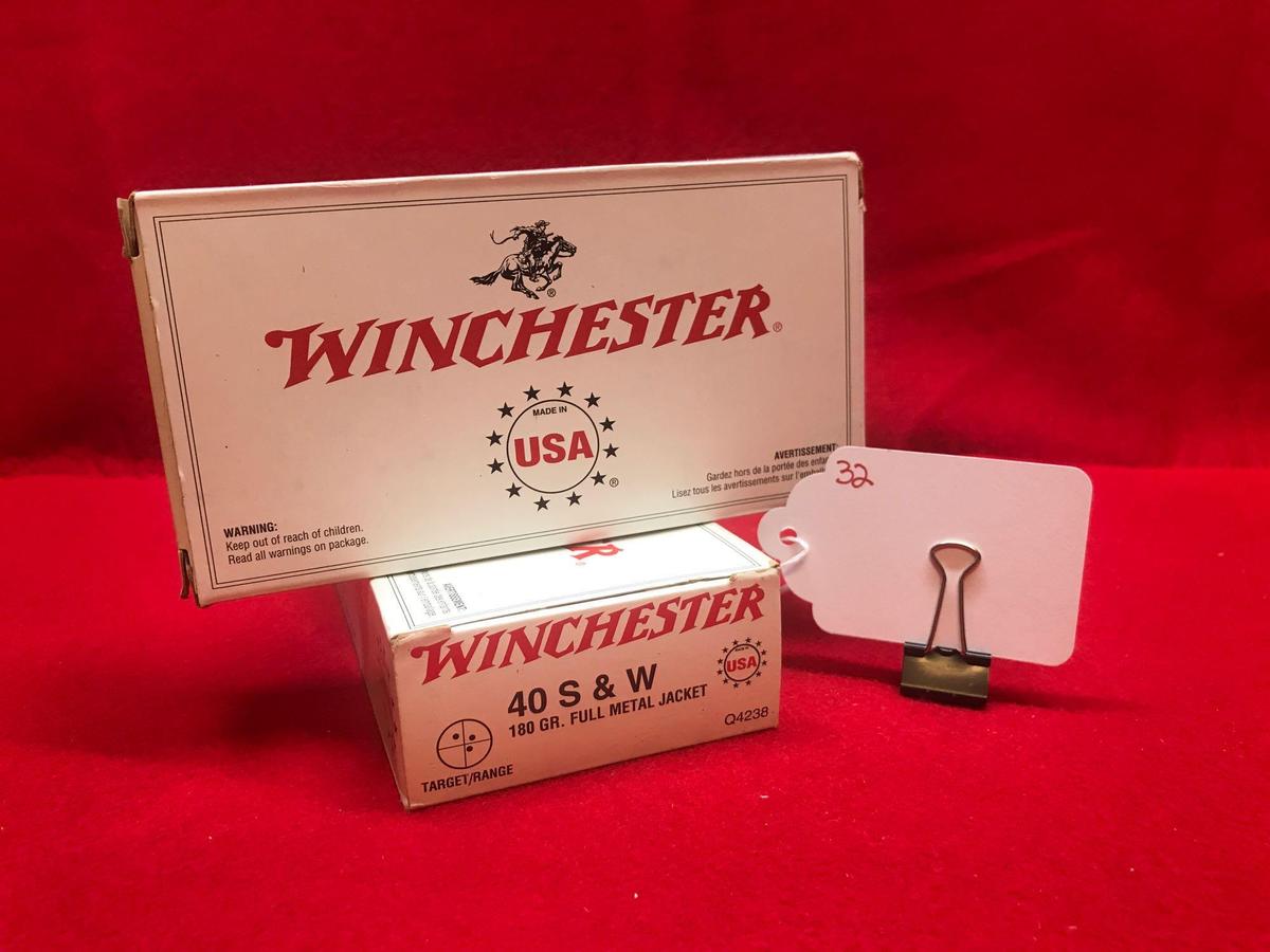 WINCHESTER 40 CAL S&W