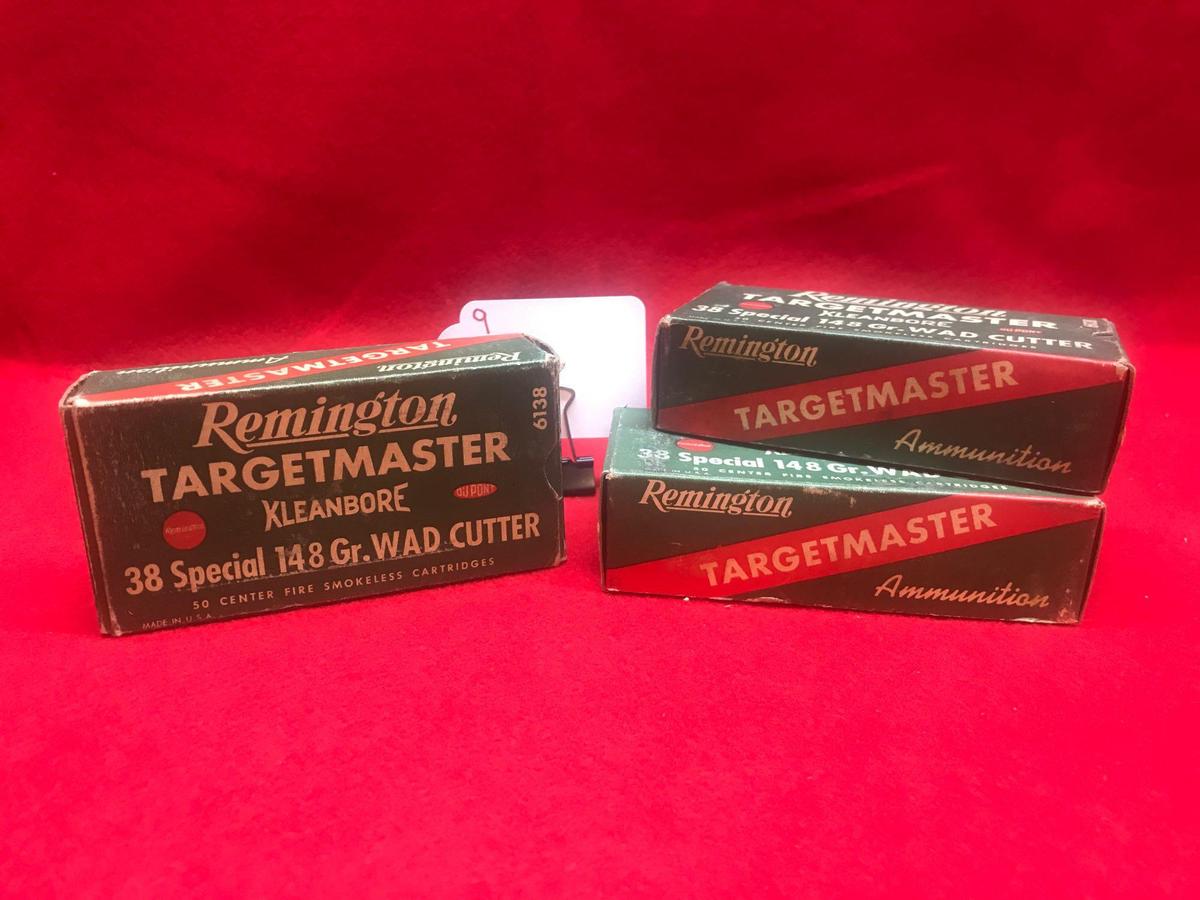 REMINGTON TARGET MASTER, 38 SPECIAL WAD CUTTER