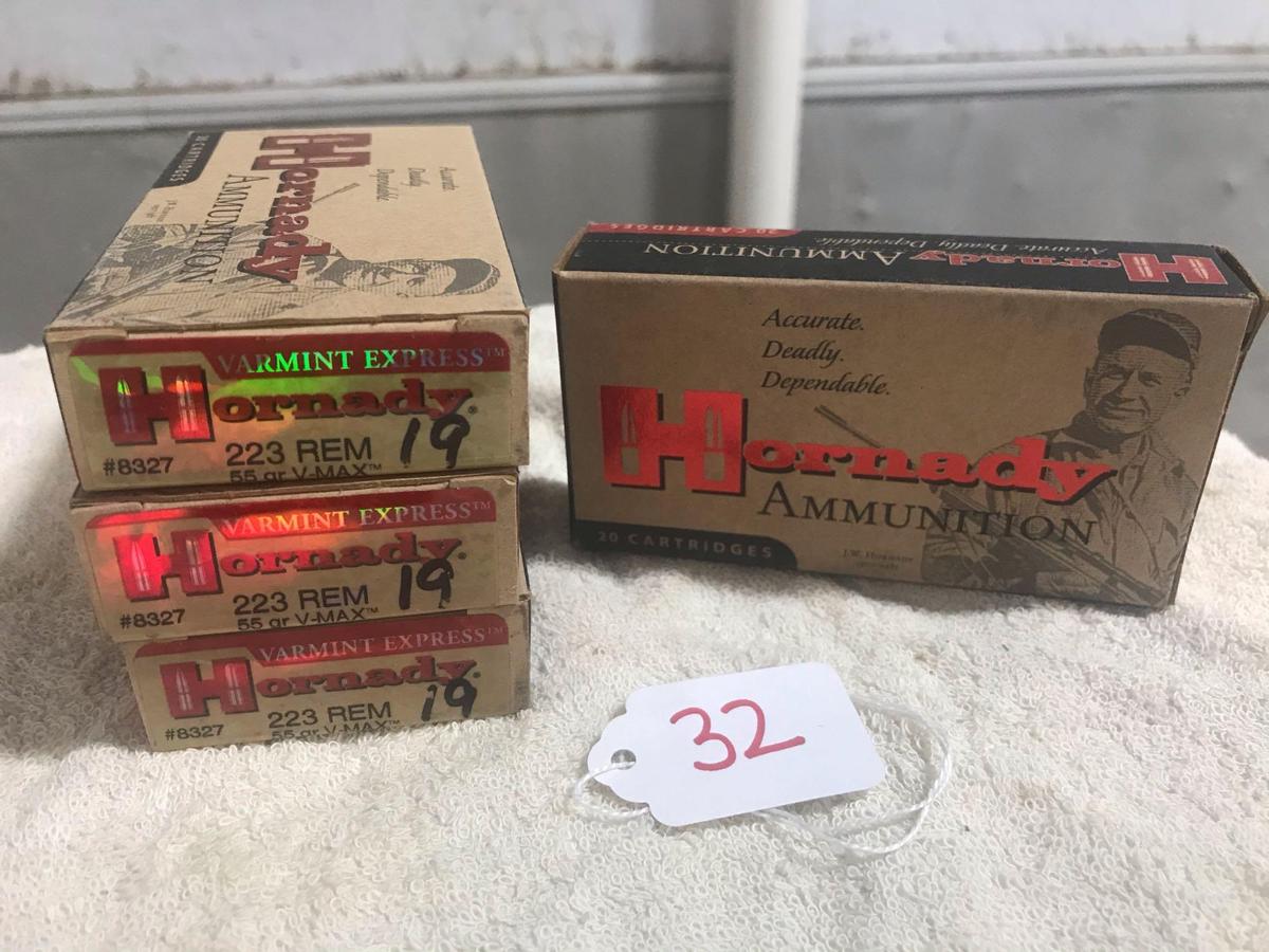 HORNADY VARMINT EXPRESS .223 CAL V-MAX