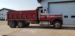 1984 International F-9370 Dump Truck, Cummins, tandem, 15' bed, 245,400 miles