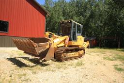 2008 JD 655C Crawler Loader Series II, CAH, 2000 hr., 4-in-one 8' bucket, 3 shank ripper,