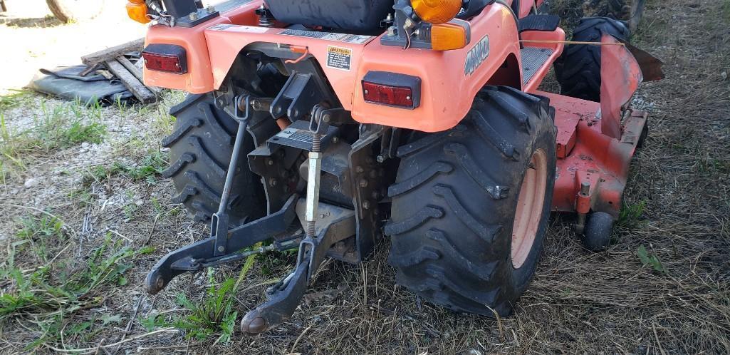 Kubota BX 2230 Diesel 4x4 Riding mower, ROPS, 3 pt. with 60" deck