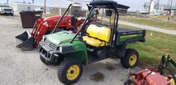 2011 JD 625i GATOR XUV 4X4, 625 HRS, WITH WINDSHIELD. NEW WATER PUMP.
