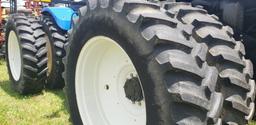 2007 New Holland TJ380 4WD, 1910 hr., 8 SCVs, 520/85R46 duals Ser# 77F202340