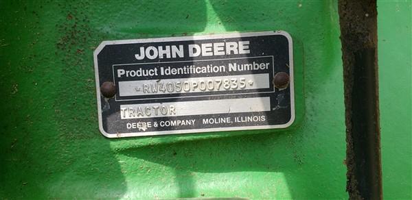 1988 JD 4050 2WD, 2750 hrs., ROPS, 270 loader