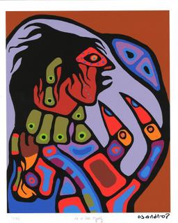Norval Morrisseau (1932-2007) - Dreamscapes Suite - "As I See Myself", Limited Edition Giclee