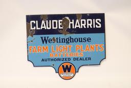Westinghouse Farm LIght Plants Batteries Sign