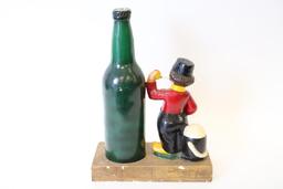 Heineken Beer Chalkware Statue