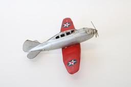 Marx Army Air Corp Toy Tin Airplane