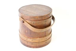 Apple Butter Firkin Primitive Bucket