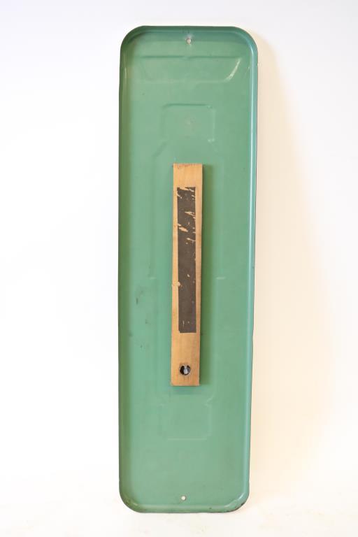 Monroe Shock Absorbers Embossed Tin Thermometer