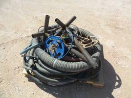 (2) Pumps and Assorted Water Hoses