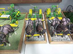 Hand Made John Deere 2 Row Planter Model