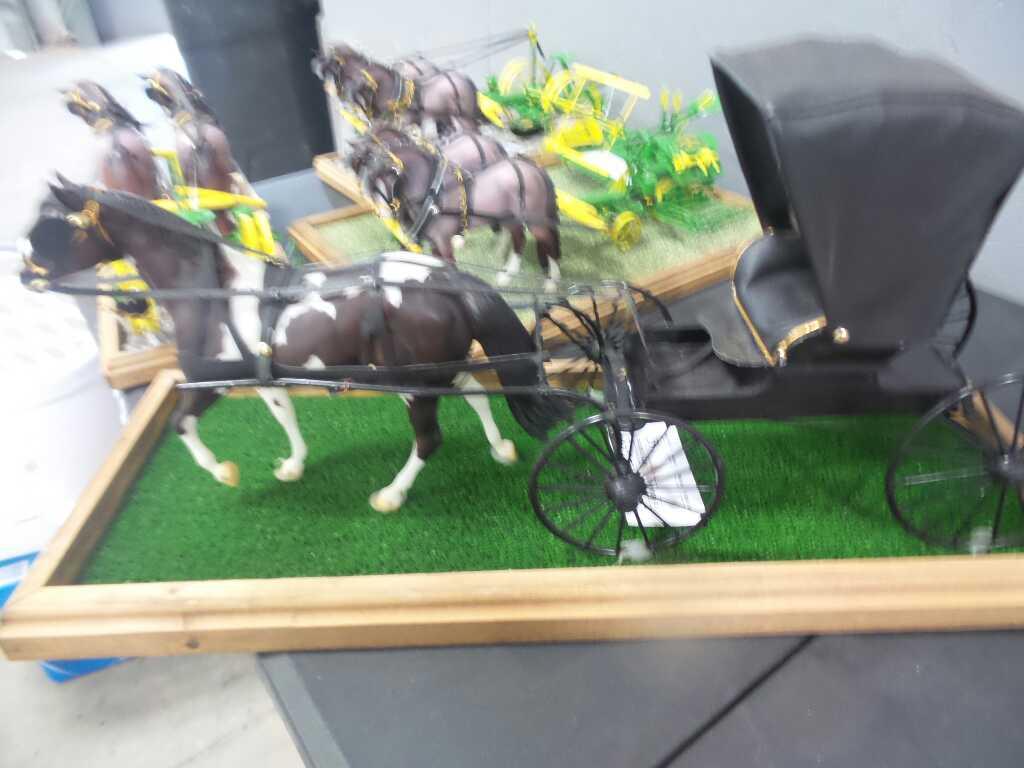 Hand Made Horse Buggy Model