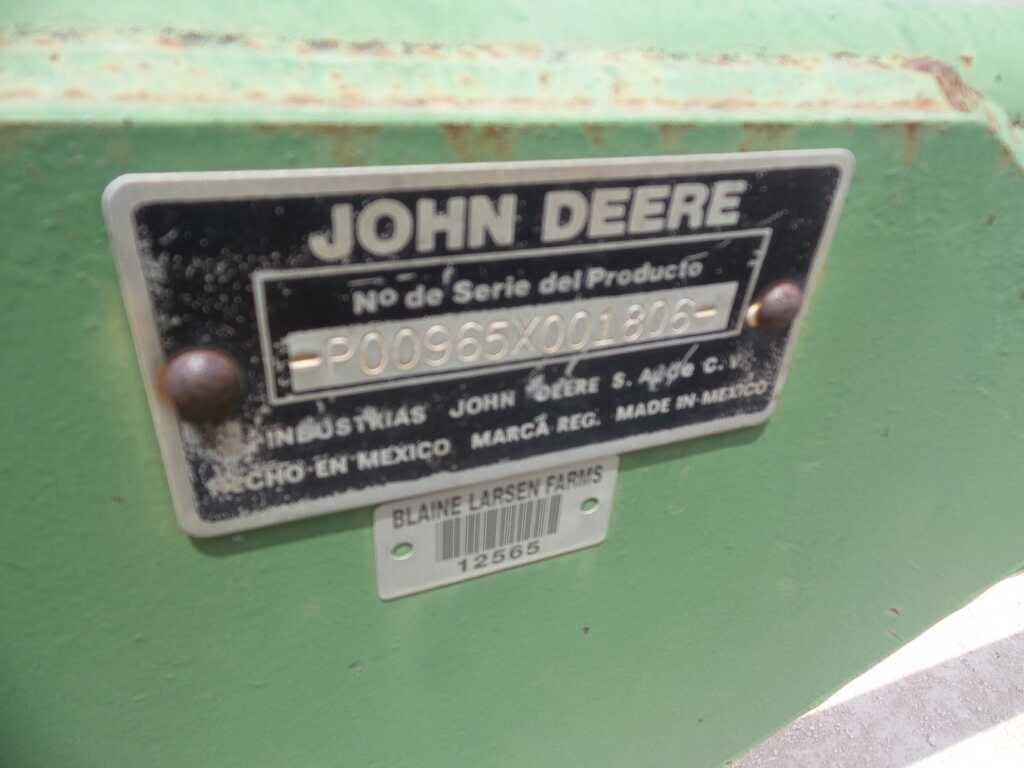 John Deere 965 Switch Plow