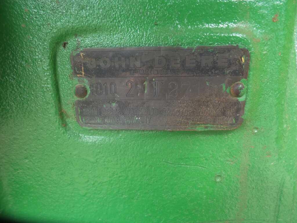 1962 John Deere 4010 Tractor