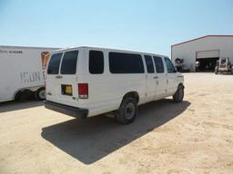 *2001 Ford E-350 XL Super Duty Passenger Van