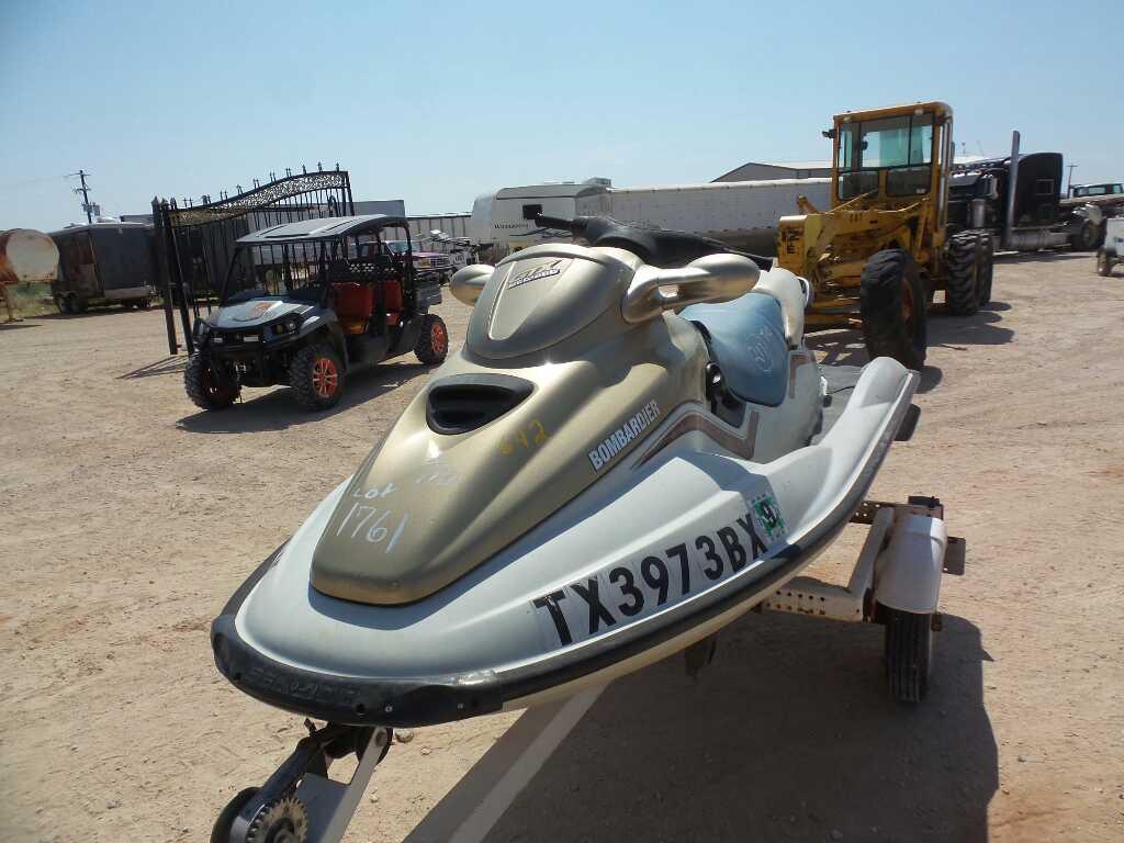 *1999 Bombardier GTX Sea Doo Jet Ski with Trailer