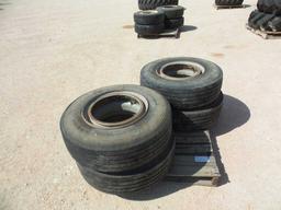 (4) Tires and Wheels