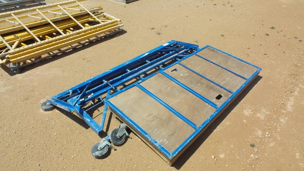 Scaffolding Platform with Side Rails