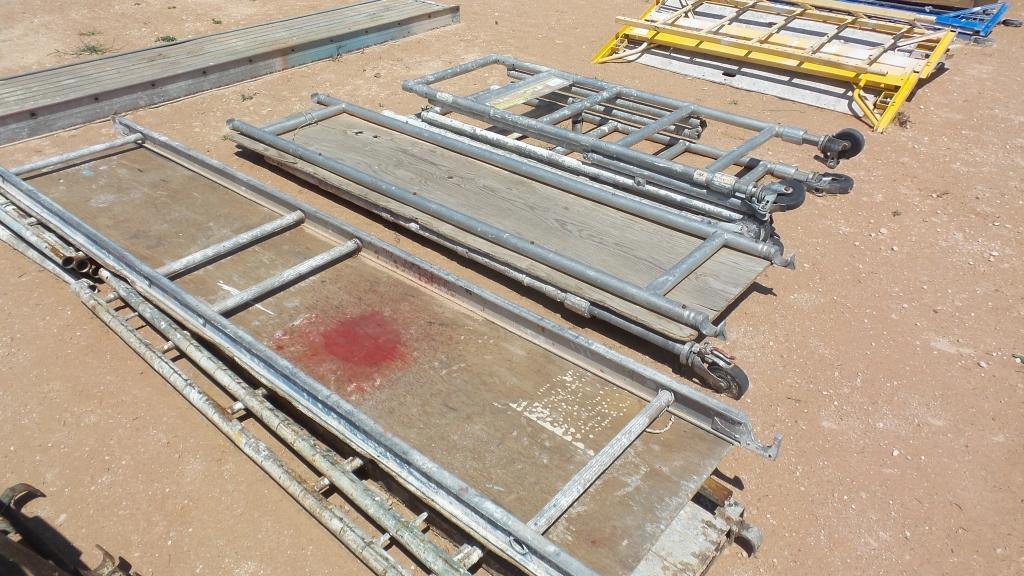 Narrow Span Snap-up Folding Scaffold