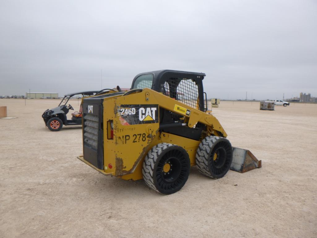 2016 CAT 246D Skid Steer Loader